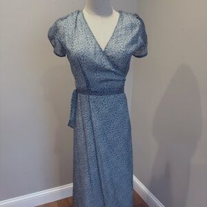GAALA Silk wrap dress